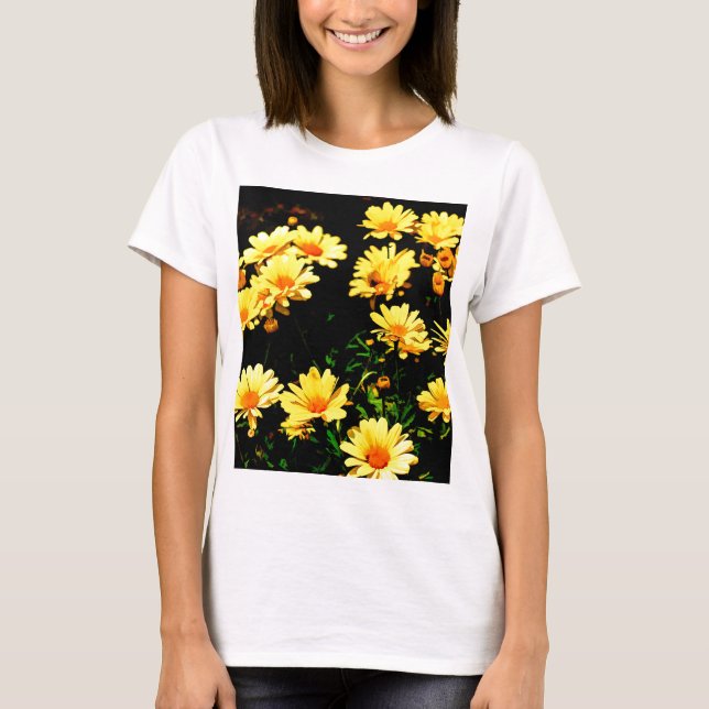 Yellow Flowers T-Shirt (Front)
