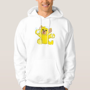 Yellow Fluffy Cub Hoodie