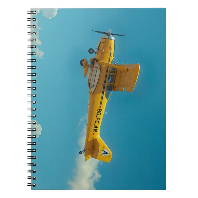 yellow flyer high notebook (Front)