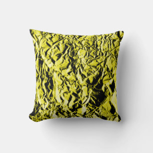 Yellow Foil #2 Cushion