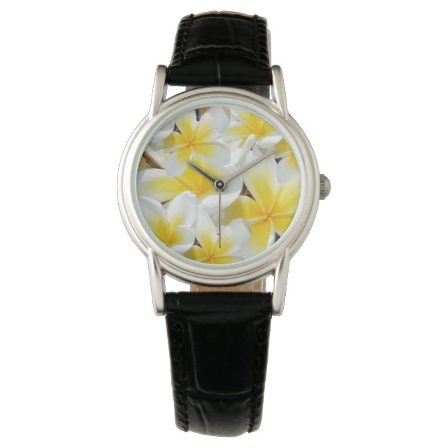 Yellow Frangipani Bouquet, Watch (Front)