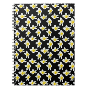 Yellow Frangipani Flower Sensation, Notebook