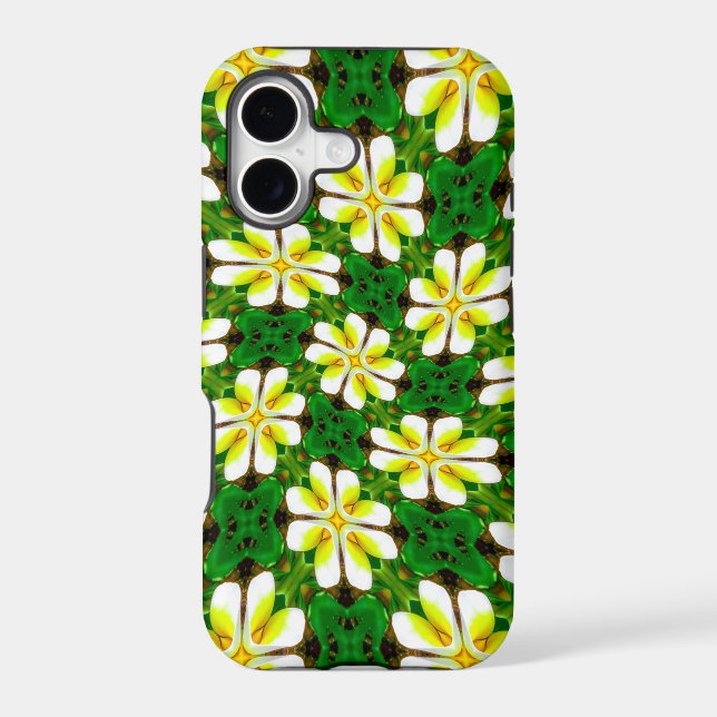 Yellow Frangipani Pattern (Back)