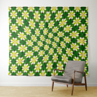 Yellow Frangipani Pattern