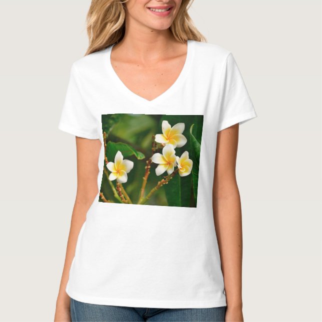 Yellow Frangipani T-Shirt (Front)