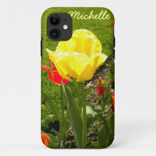 Yellow Fringed Tulip iPhone 5 Case