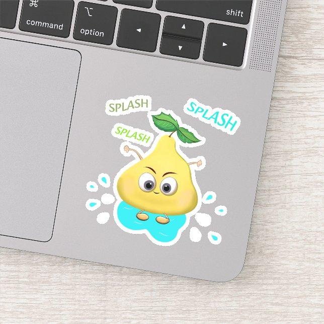 Yellow funny pear (Detail)