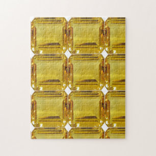 Yellow Gemstone Jigsaw Puzzle