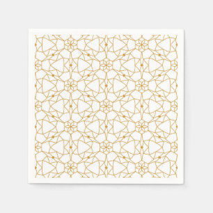 Yellow Geometry  Napkin