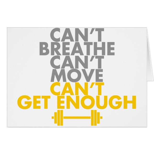 Yellow "Get Enough" (Front Horizontal)