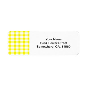 Yellow Gingham