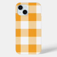 Yellow Gingham Pattern 