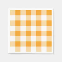 Yellow Gingham Pattern