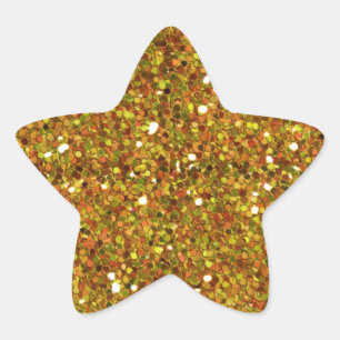 Yellow Glitters Stickers