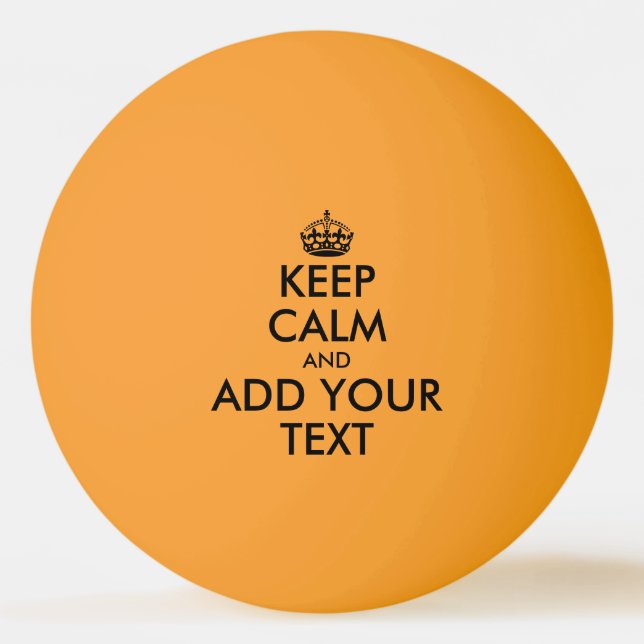 Yellow glow in the dark custom ping pong balls (Front)