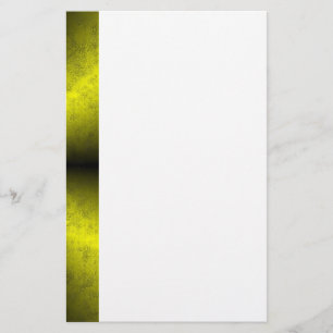 Yellow Gold Black Rainbow in Leatheroptik Stationery