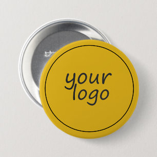 Yellow Gold Buttons with Monogram