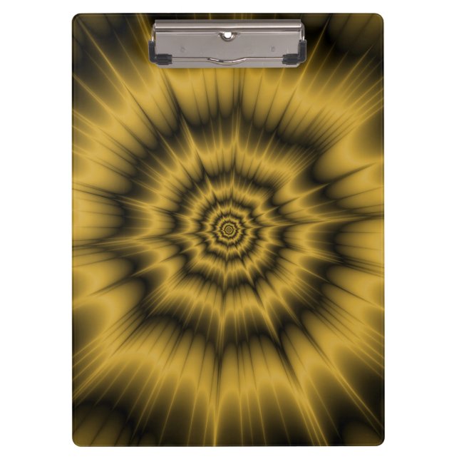 Yellow Gold Explosion Clipboard (Front)