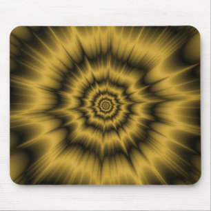 Yellow Gold Explosion Mousepad
