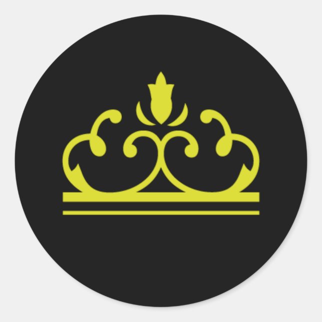 Yellow Gold Fairy Tale Sticker (Front)