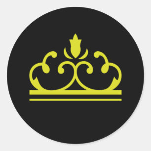 Yellow Gold Fairy Tale Sticker