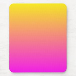 Yellow Gradient Mouse Mat