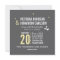 Yellow Gray Trendy Geometric Typography Wedding