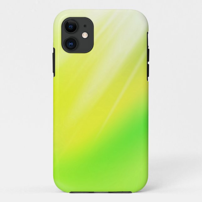 Yellow Green Abstract Background Case-Mate iPhone Case (Back)