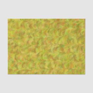 Yellow Green Abstract Seamless Pattern Tissue Paper