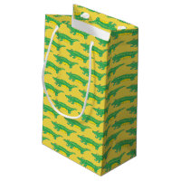 Yellow Green Alligator Crocodile Gator Croc Animal