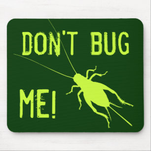 Yellow Green Cricket Mouse Mat
