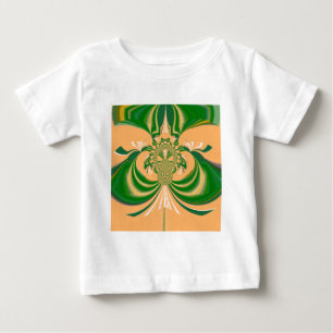 Yellow Green Design. Baby T-Shirt
