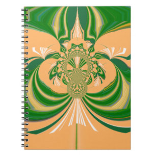 Yellow Green Design. Notebook