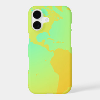 Yellow Green Gold Neon Globe