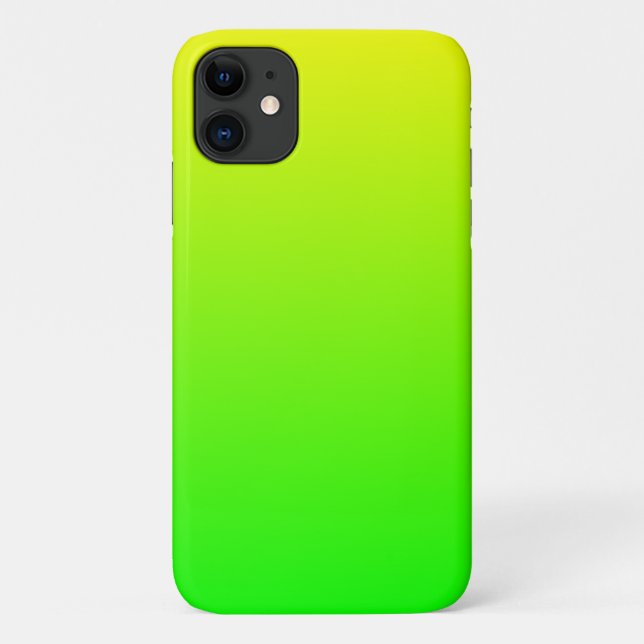 Yellow Green Gradient Case-Mate iPhone Case (Back)