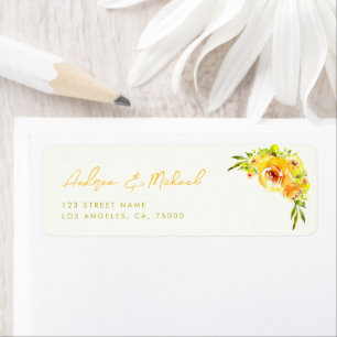 Yellow Green Vibrant Summer Bloom Floral Wedding