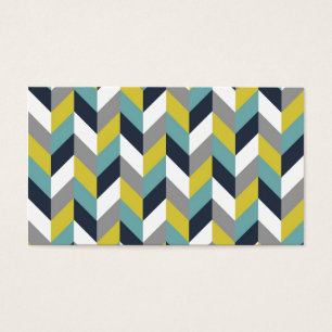 Yellow Grey Green Blue Navy Herringbone Chevron