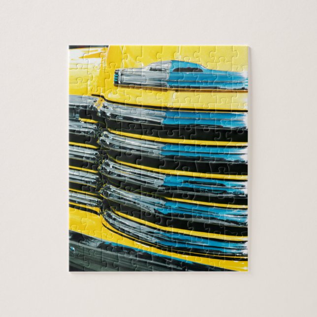 Yellow Grill Jigsaw Puzzle (Vertical)