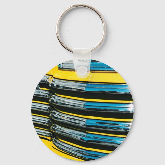 Yellow Grill Key Ring (Front)