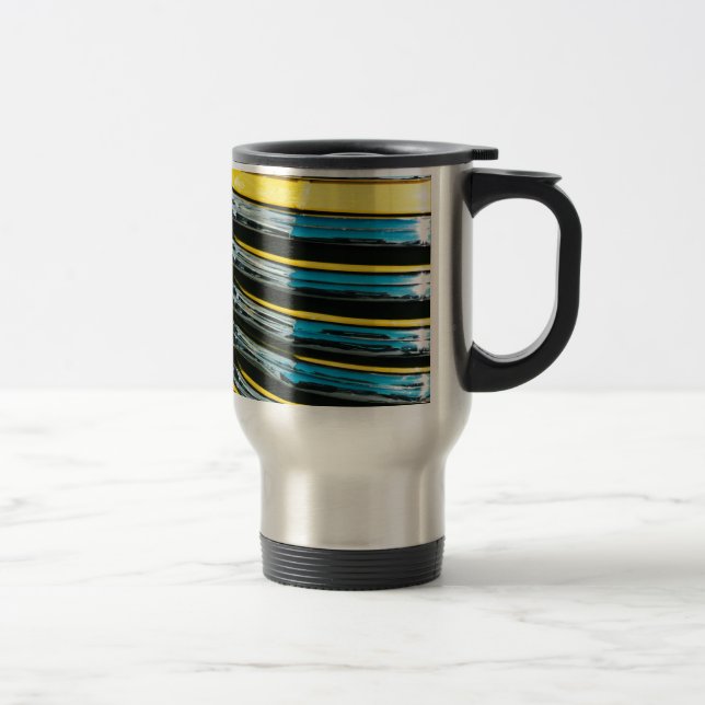 Yellow Grill Travel Mug (Right)