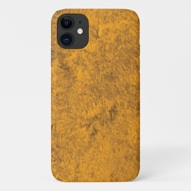 yellow grunge texture Case-Mate Barely There iPhone Case (Back)