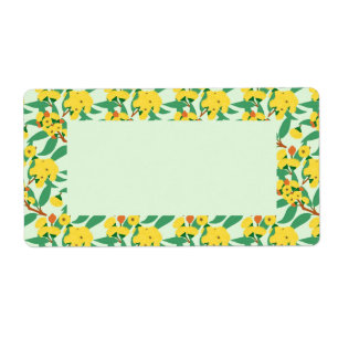 Yellow Gum Tree Flowers