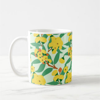 Yellow Gum Tree Flowers Coffee Mug