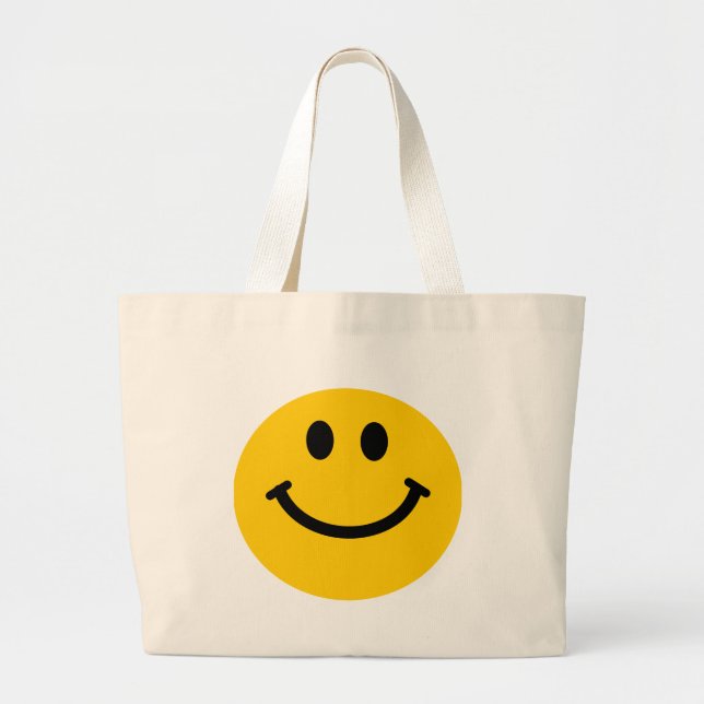 Yellow happy face bag (Front)