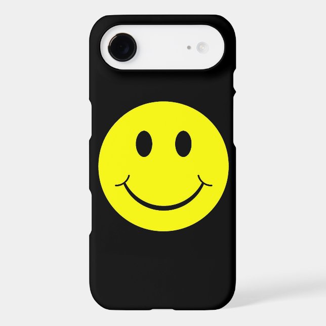 Yellow Happy Face iPhone 5 Case (Back)