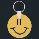 Yellow Happy Face Key Ring<br><div class="desc">Yellow Happy Face</div>
