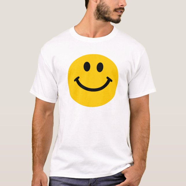 Yellow happy face t-shirt (Front)