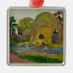 Yellow Haystacks, or Golden Harvest, 1889 Metal Tree Decoration