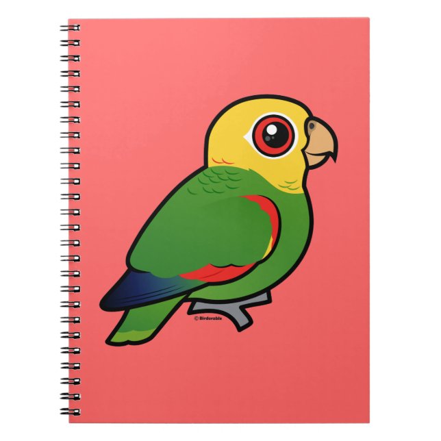Yellow-headed Amazon Notebook (Front)