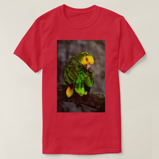 Yellow Headed Amazon T-Shirt (Design Front)